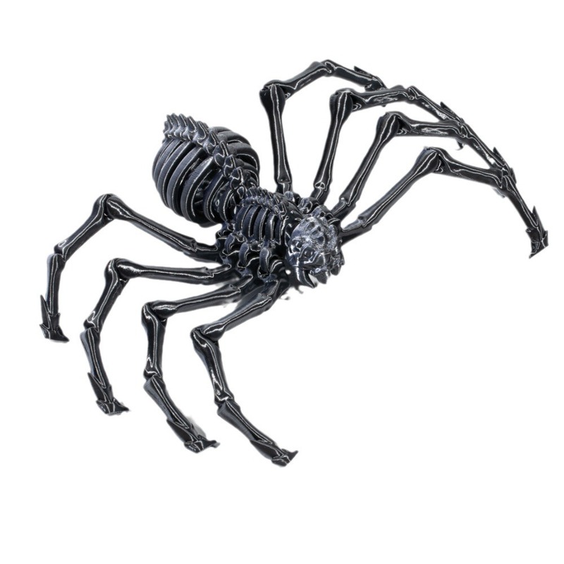 Amazon 可動弾性スパイダー シミュレーション クラフト 3D プリント装飾品 オールインワン モデル 3D プリントおもちゃ|undefined