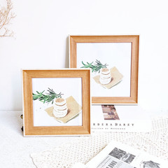 美式婚紗相框擺台正方形5寸6 8寸12寸A4畫框十字繡鑽石畫框廠批發