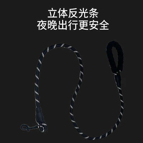 Bestselling Explosion-Proof Night Reflective Dog Leash with Foam Handle Dog Chain for Walking