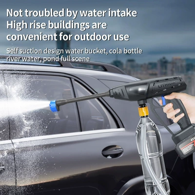 Lithium Battery Car Washer Wireless | Portable car washer