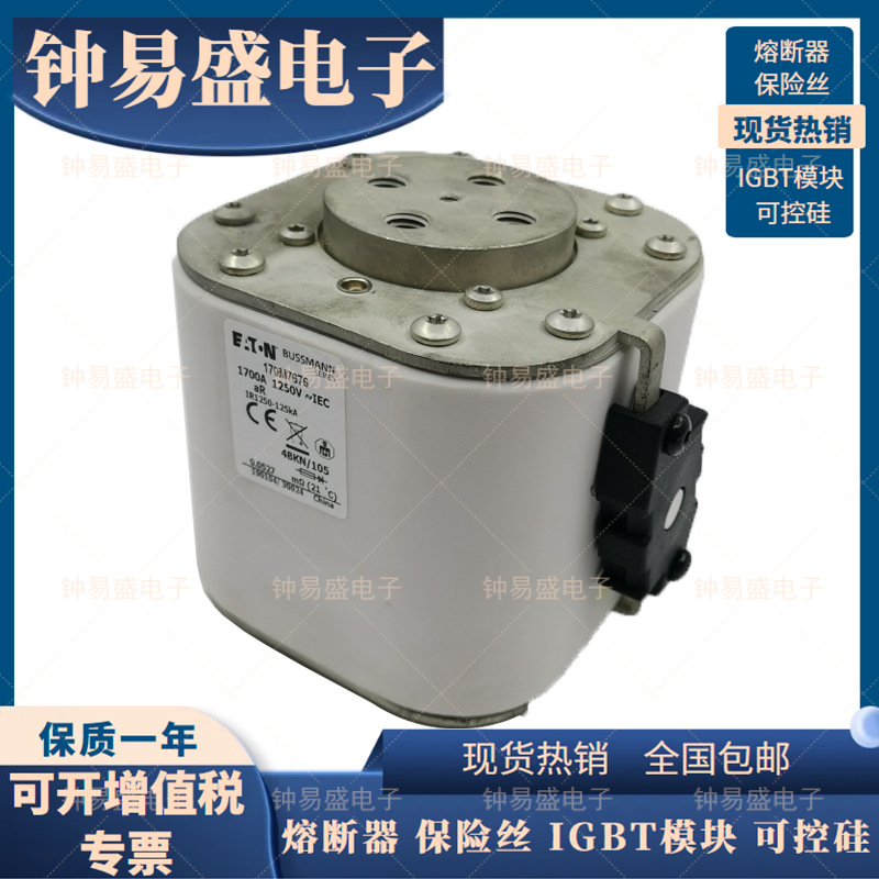 BUSSMANN伊顿快熔170M7676巴斯曼系列高速保险丝1700A 1250V询价