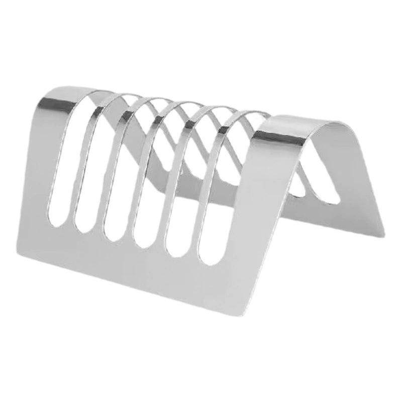 Нержавеющая сталь Сэндвич Хлеб стеллаж тост ломтик дисплей стойки буфет закуски стойки тост ломтик размещение пирог стойку