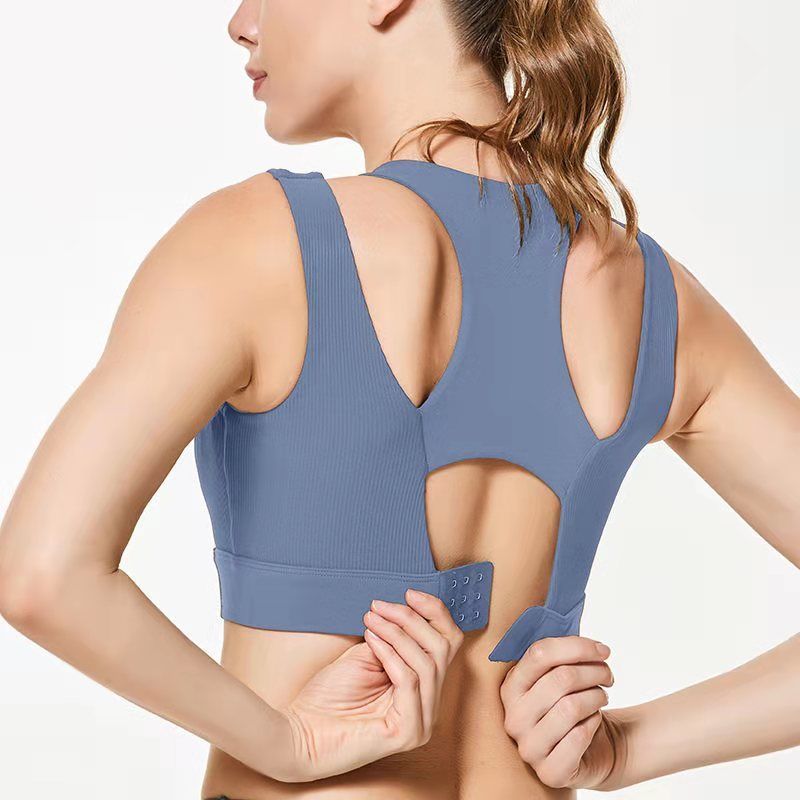 Recolección profesional de pechos, ropa interior deportiva de talla grande, a prueba de golpes para mujer, corriendo, reuniendo y estereotipo chaleco, sujetador de yoga, fábrica comercial