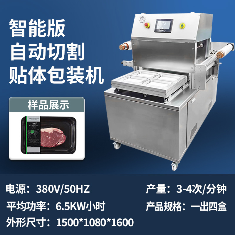 본체 장착 진공 포장기의 지능형 버전 (자동 세분화)