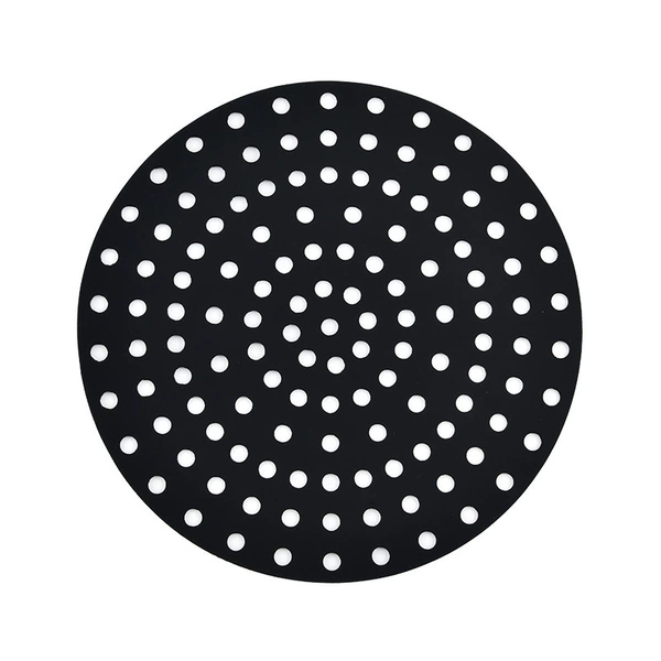 Round 8-inch black small size