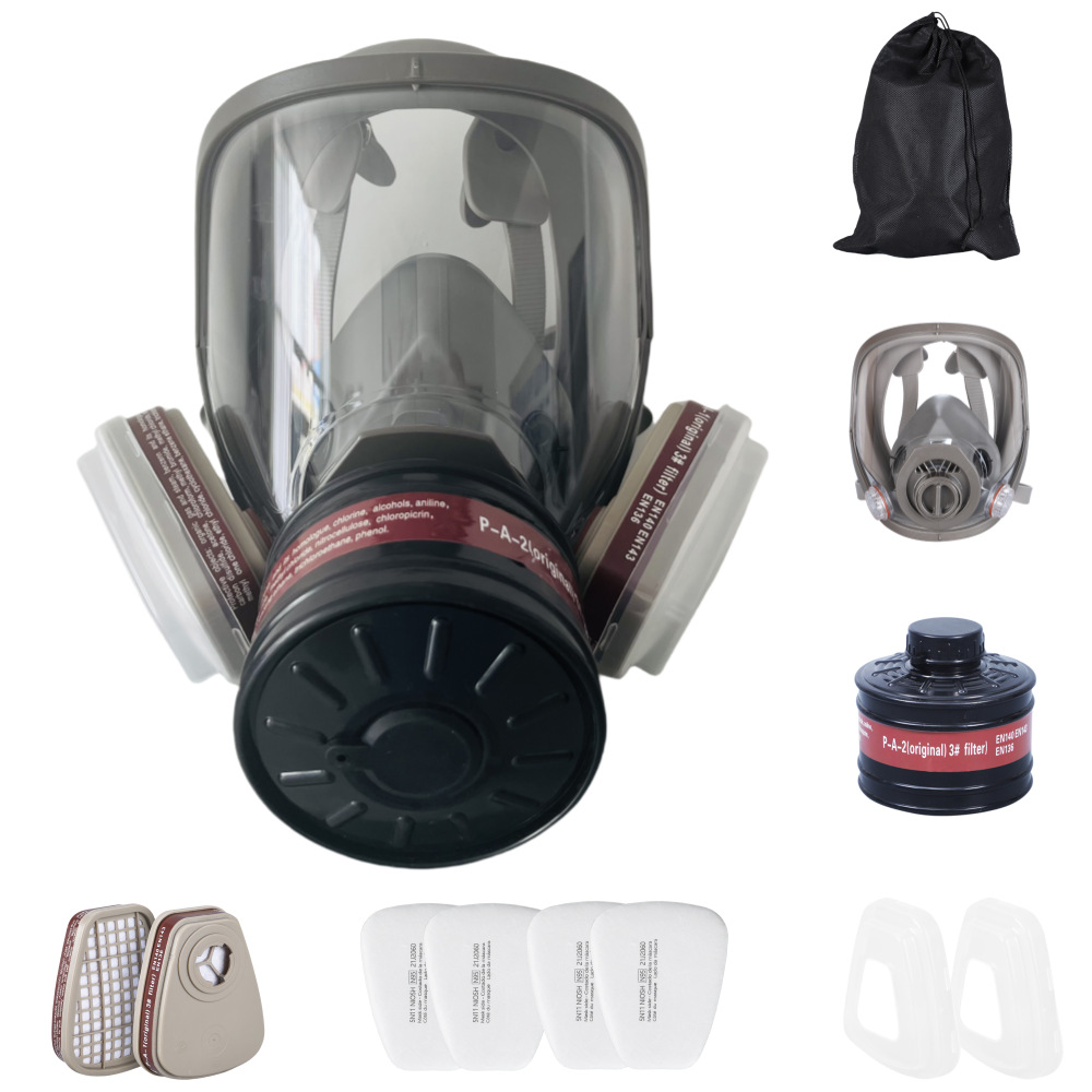 防毒面具用于喷漆化工农药打磨装修防有机气体有害气体跨境代发