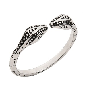 Stainless steel male snake head sperm lock ring scrotum penis binding device testicle ring adult sex toys supplies