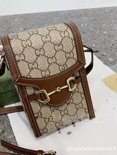 Retro one-shoulder bag, trend phone bag