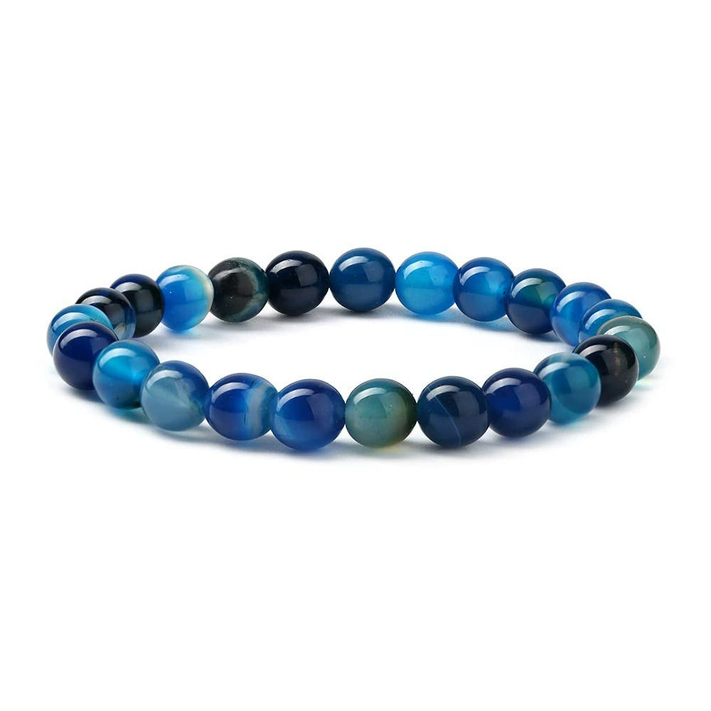 Натуральная вода, кристалл для мужчин и женщин для йоги, bracelet из агата