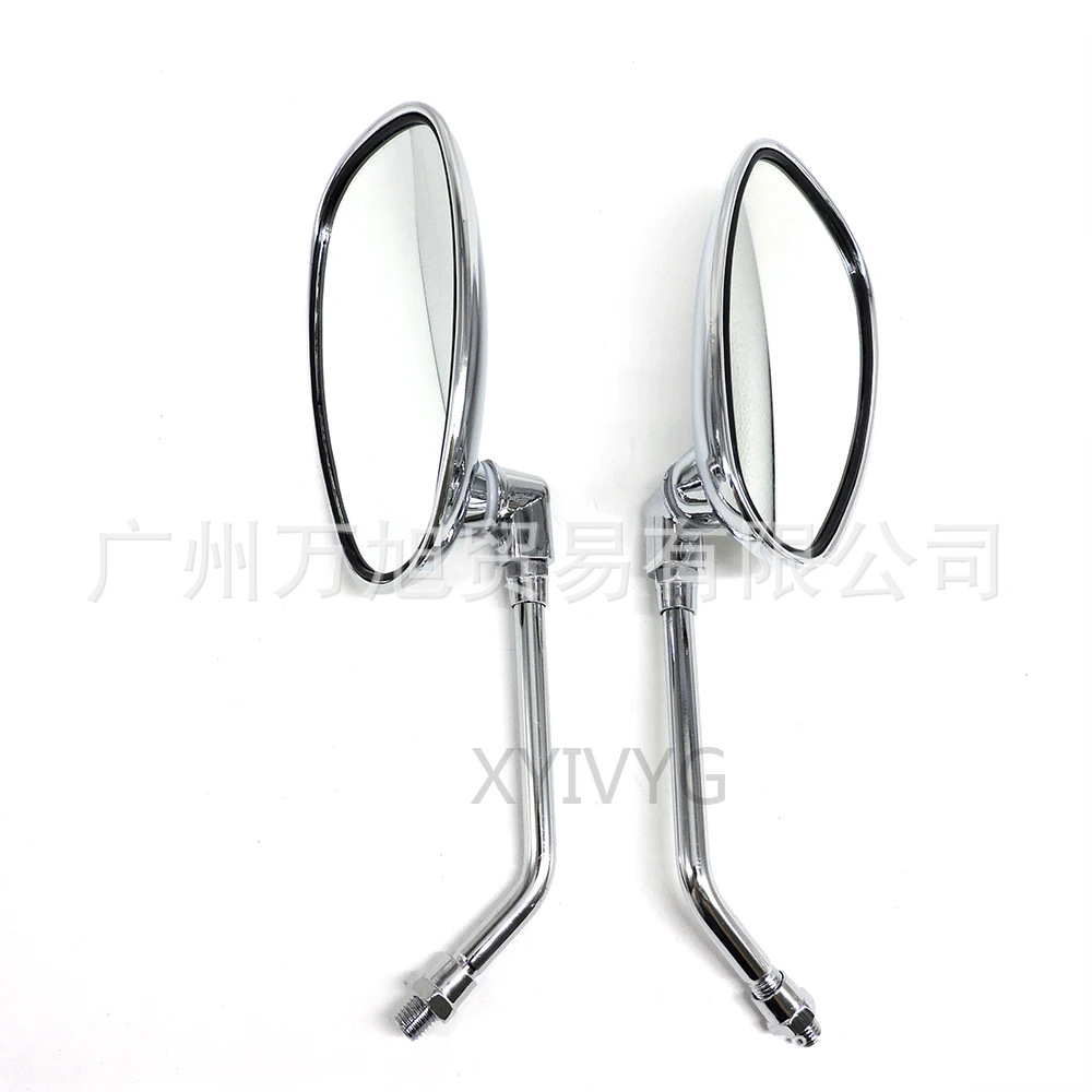 10mm Universal Electroplated Color Rearview Mirror for Yamaha, Yadi, and Green Source Motorcycles and Electric Vehicles