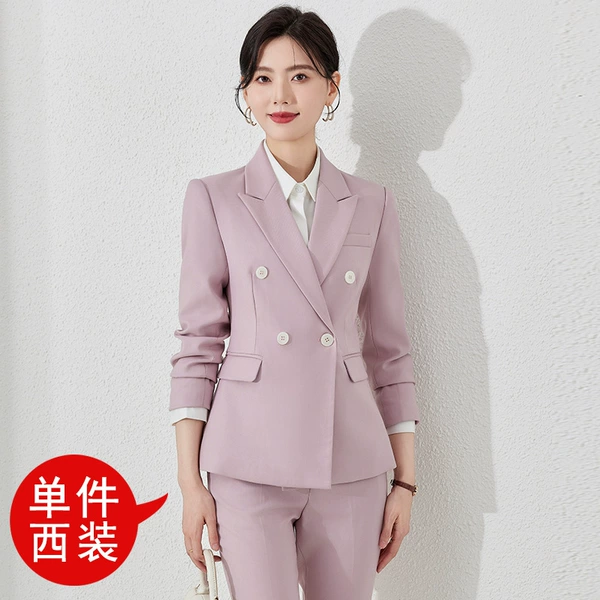 Fuchsia classic suit jacket