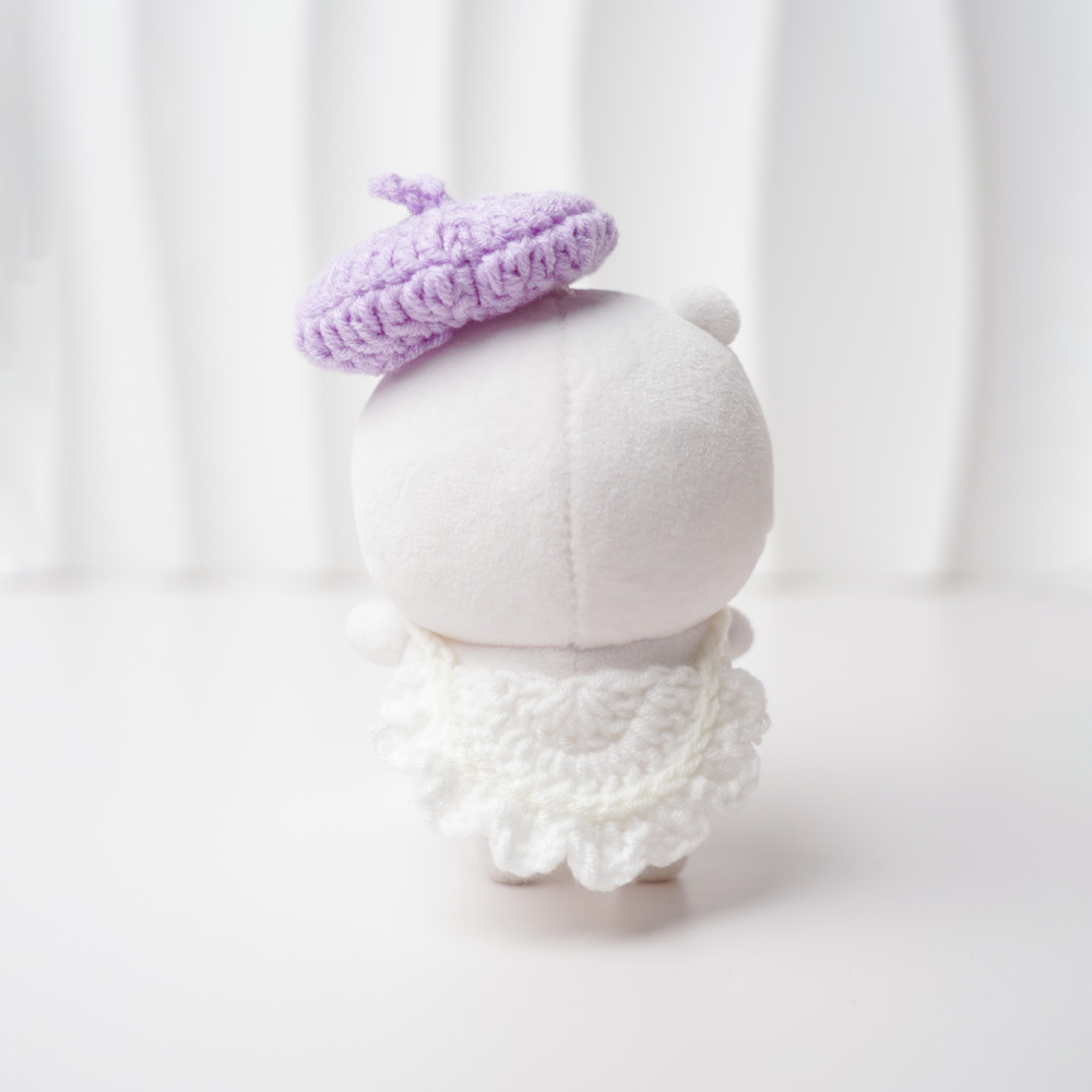 Purple beret