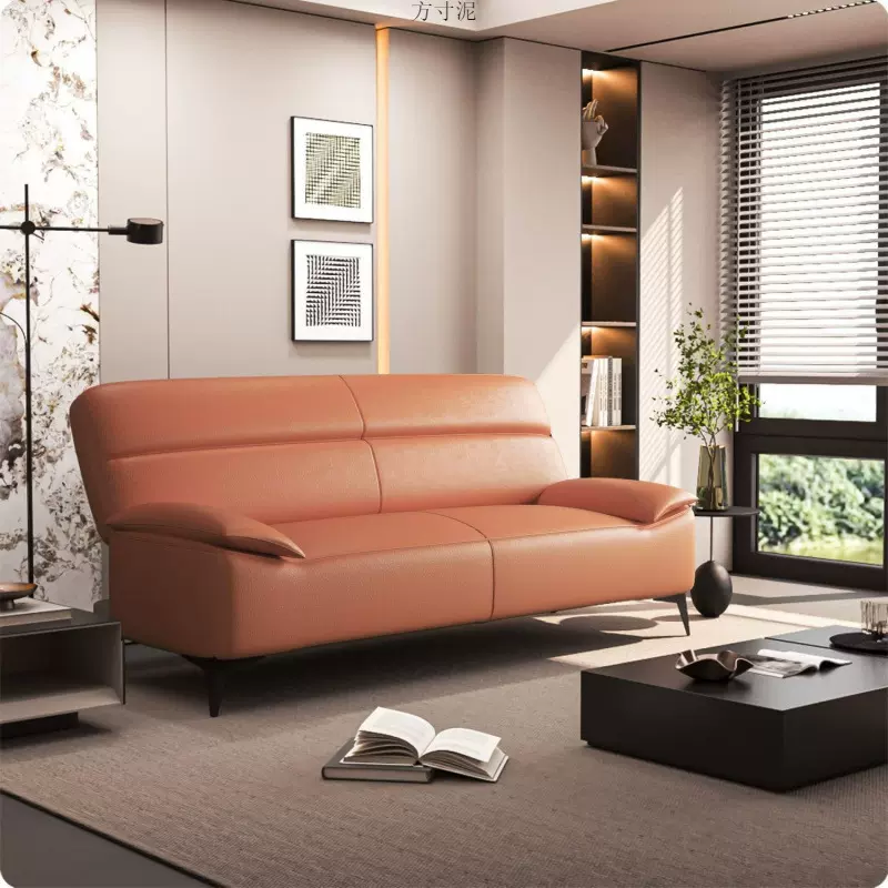 猫抓皮沙发床一体两用折叠客厅卧室简易出租屋公寓小户型双人沙发