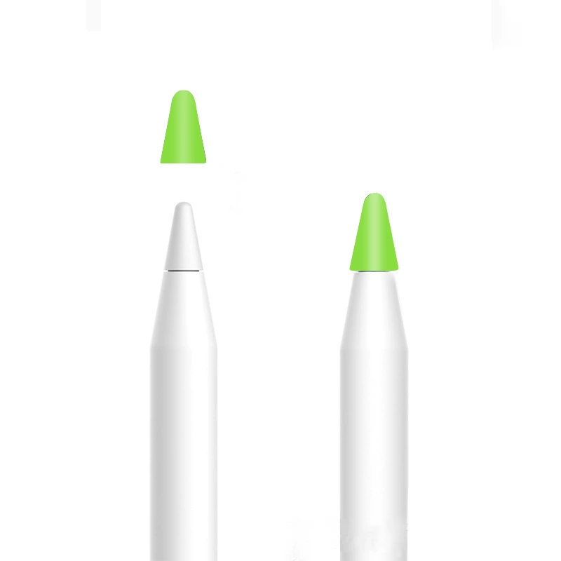 Силиконовая крышка кончика карандаша (Apple Pencil), мягкая антивандальная крышка, высокая или низкая прочность, многоцветная