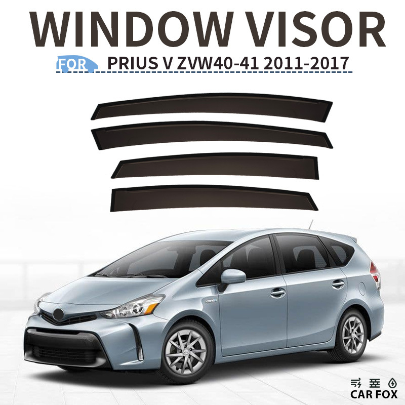 Suitable for Toyota Prius V Prius V Window visor Window rain shield rain visor rain eyebrow