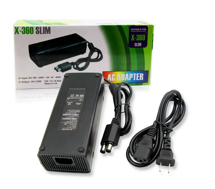 Xbox360 SLIM адаптер питания, тонкий источник питания для XBOX360