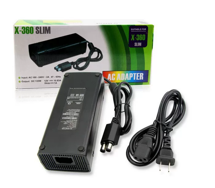 Xbox360 SLIM адаптер питания, тонкий источник питания для XBOX360