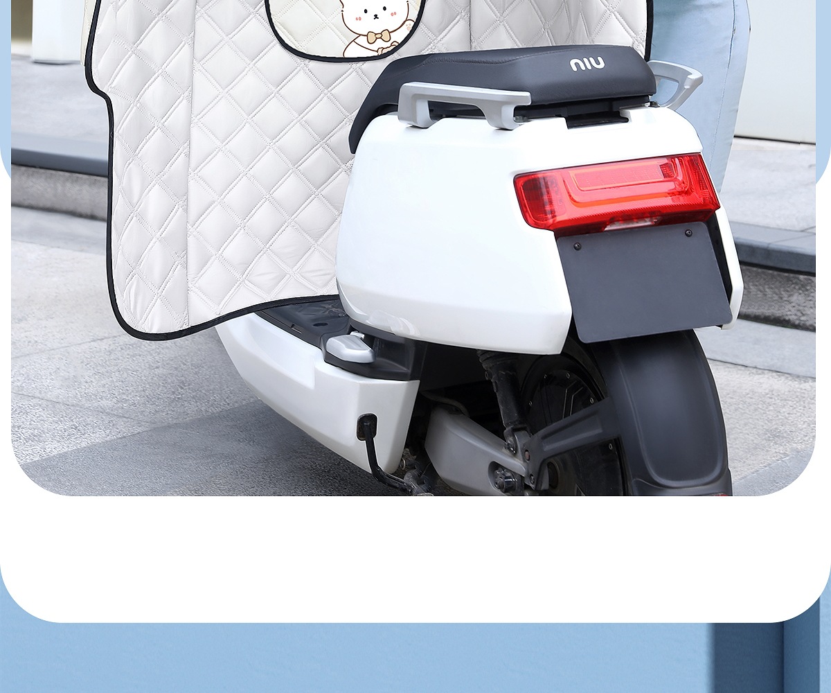 Suitable for Electric Vehicle Windshield Cover, Summer Sun Protection and Rain Cover, Universal Battery Motorcycle Summer Wind Protection 20