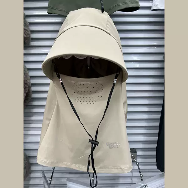 Sun Hat Integrated Summer Men's and Women's Full Face Sunshade Hat Sunscreen Hat UV Protection Outdoor Riding Neck Protection Mask