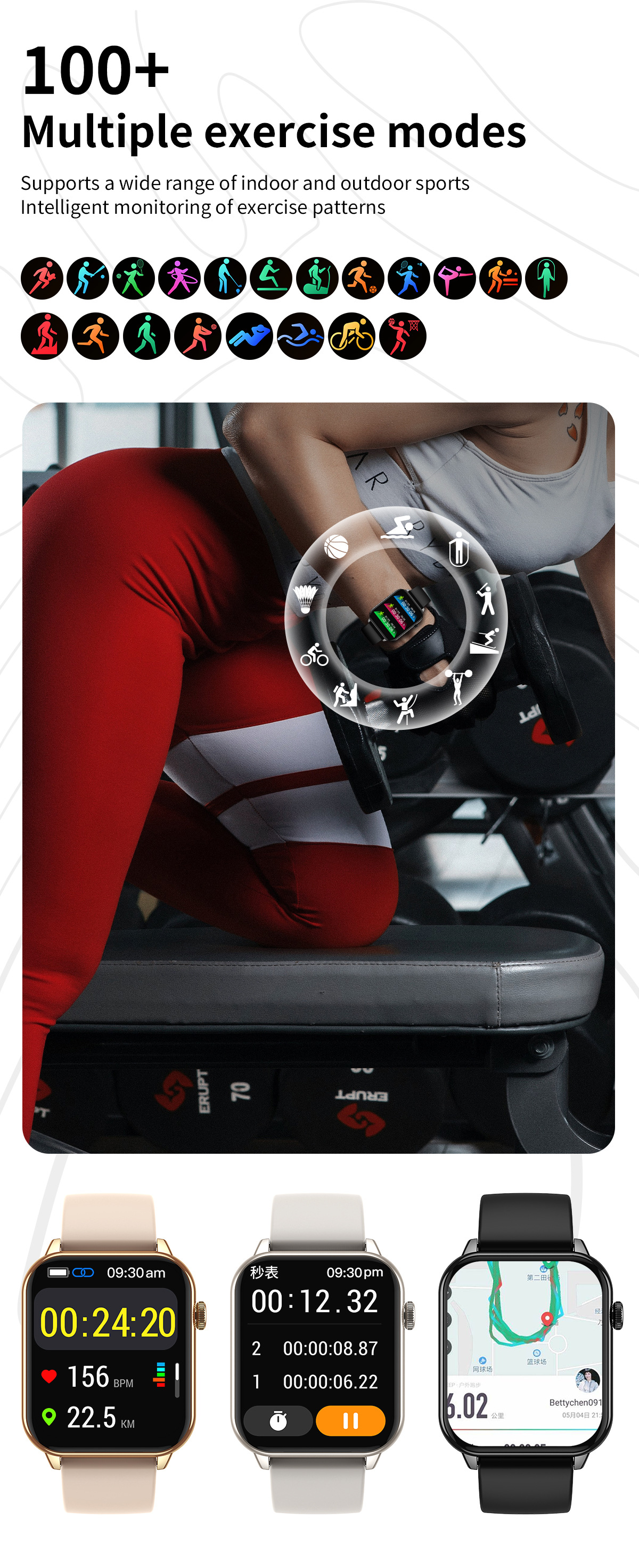 Smartwatch With Bluetooth Calling Nfc And Health Fitness Tracking_voghion.com