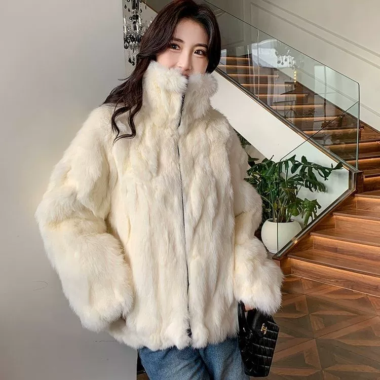 Demi-season keep warm jacket, internet celebrity, oversize