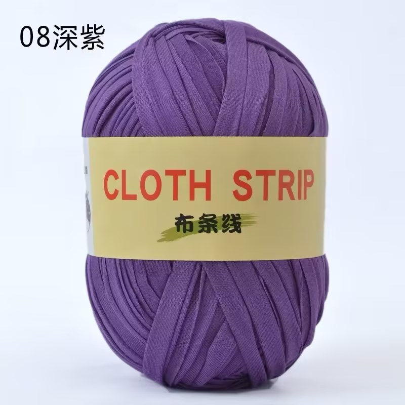 Gran gancho de línea de tela muñeca zapatillas de almacenamiento cesto cojín manta ganchillo DIY material casero tela gruesa trenzado