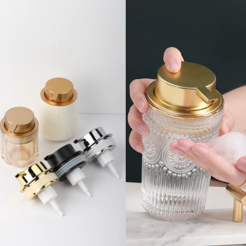 Бутылка для вспенивания Мусса ручное прессование пенной головки насоса суб-бутылка очищающее средство для лица гель для душа дезинфицирующее средство для рук насадка для пенообразователя