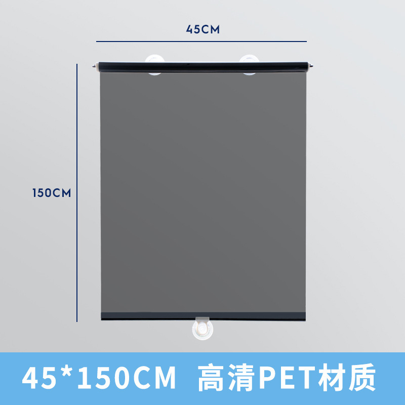 大型トラックフロントガラス伸縮式サンシェード太陽膜高精細透明断熱吸盤式乗用車サンシェード膜|undefined