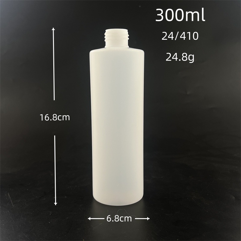 300ml 플랫 숄더 병 24개 치아(캡 제외)