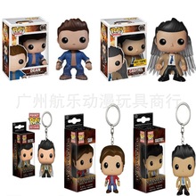 邪恶力量影视天使Castiel限定公仔翅膀卡玩偶摆件手办