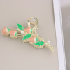 Advanced hairgrip, crab pin, summer big hairpins, elegant shark, hair accessory, high-quality style, wholesale