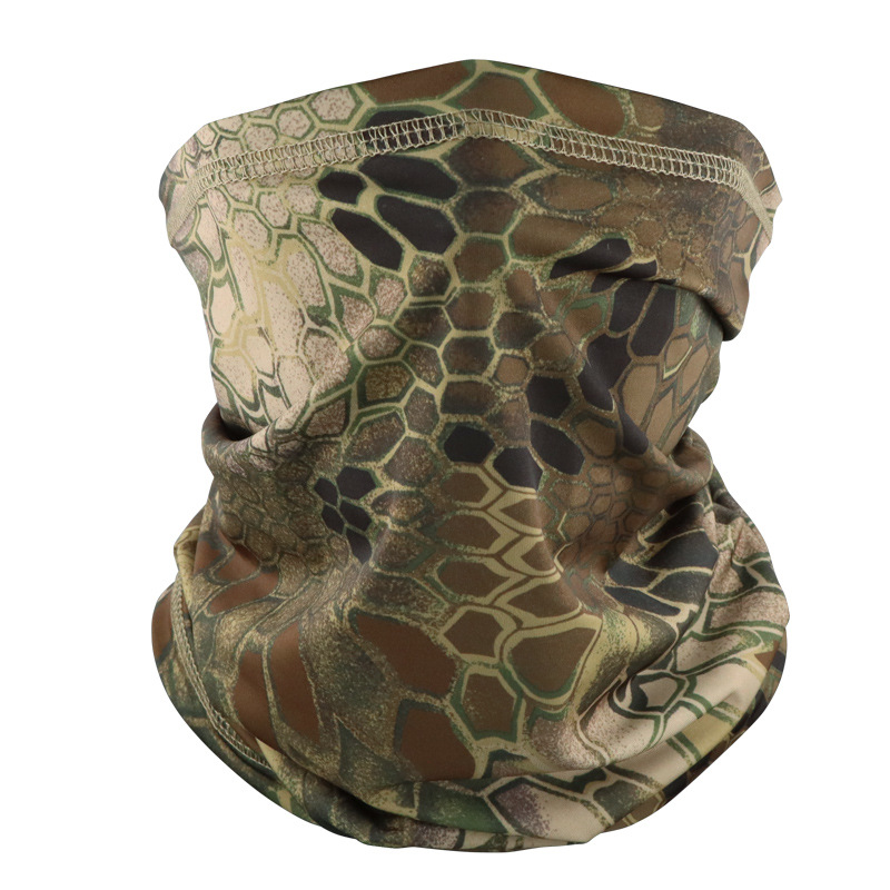 Verano hielo bib máscara respirada para montar al aire libre cubierta de sombrilla solar cubierta de cuello de motocicleta