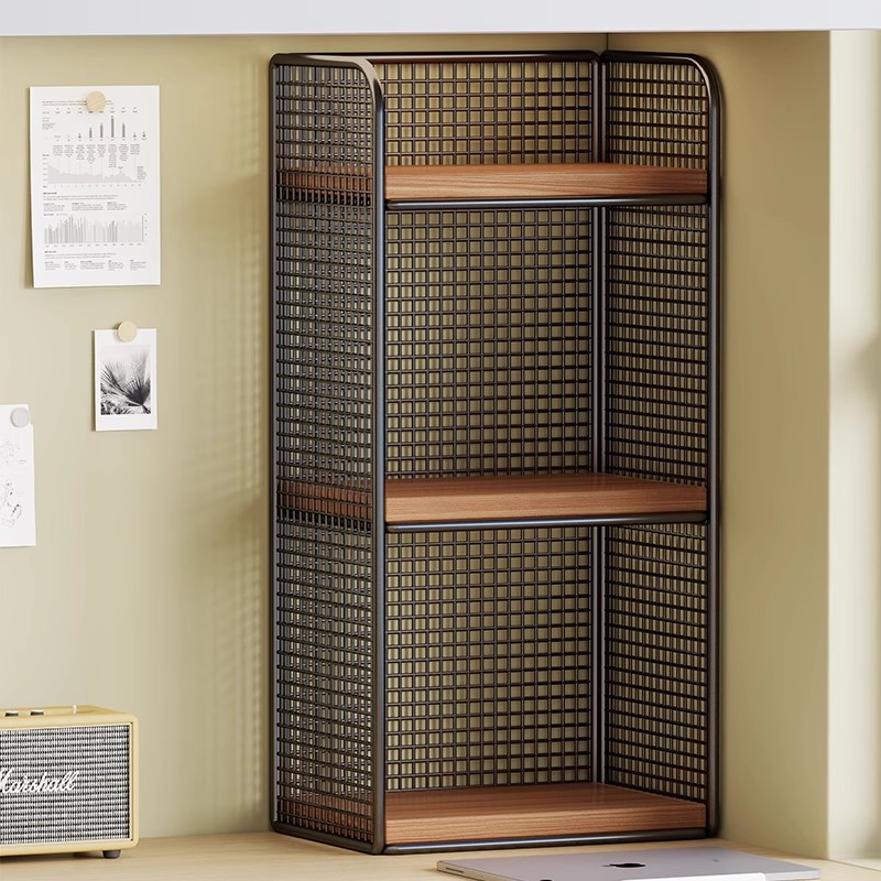 Desktop Bookshelf Student Dormitory Multi-Layer Book Stand Study Desk Subject Classification Storage Rack Desk Bookcase Small Bookcase