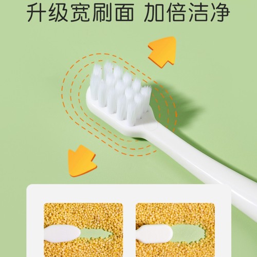 Children's toothbrush soft-bristled toothbrush for children aged 3-6-12 years old portable independent cartoon storage box packaging manufacturer wholesale