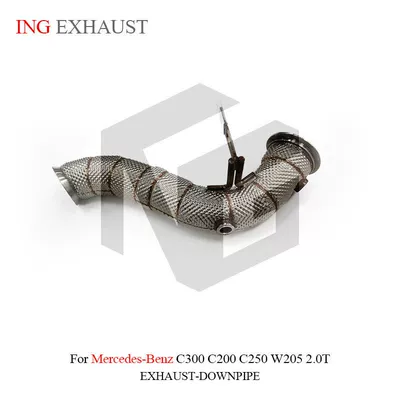 W205 2.0T with – Exhaust pipe
