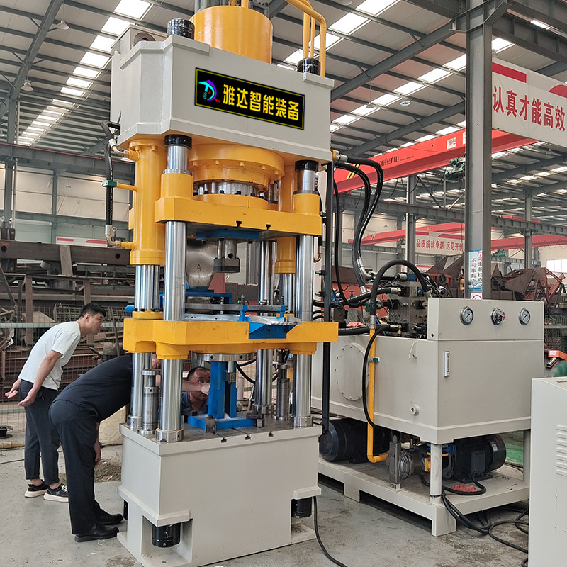 【热销】全自动160吨艾叶成型压块机 一模25块艾叶成型液压机