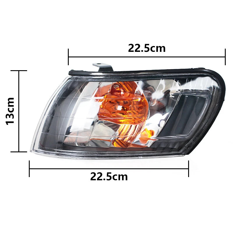 Suitable for Toyota Corolla Ae101 Corolla 1999 Crystal Black Yellow Core Corner Light