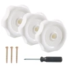 3 packs of white screws A10473