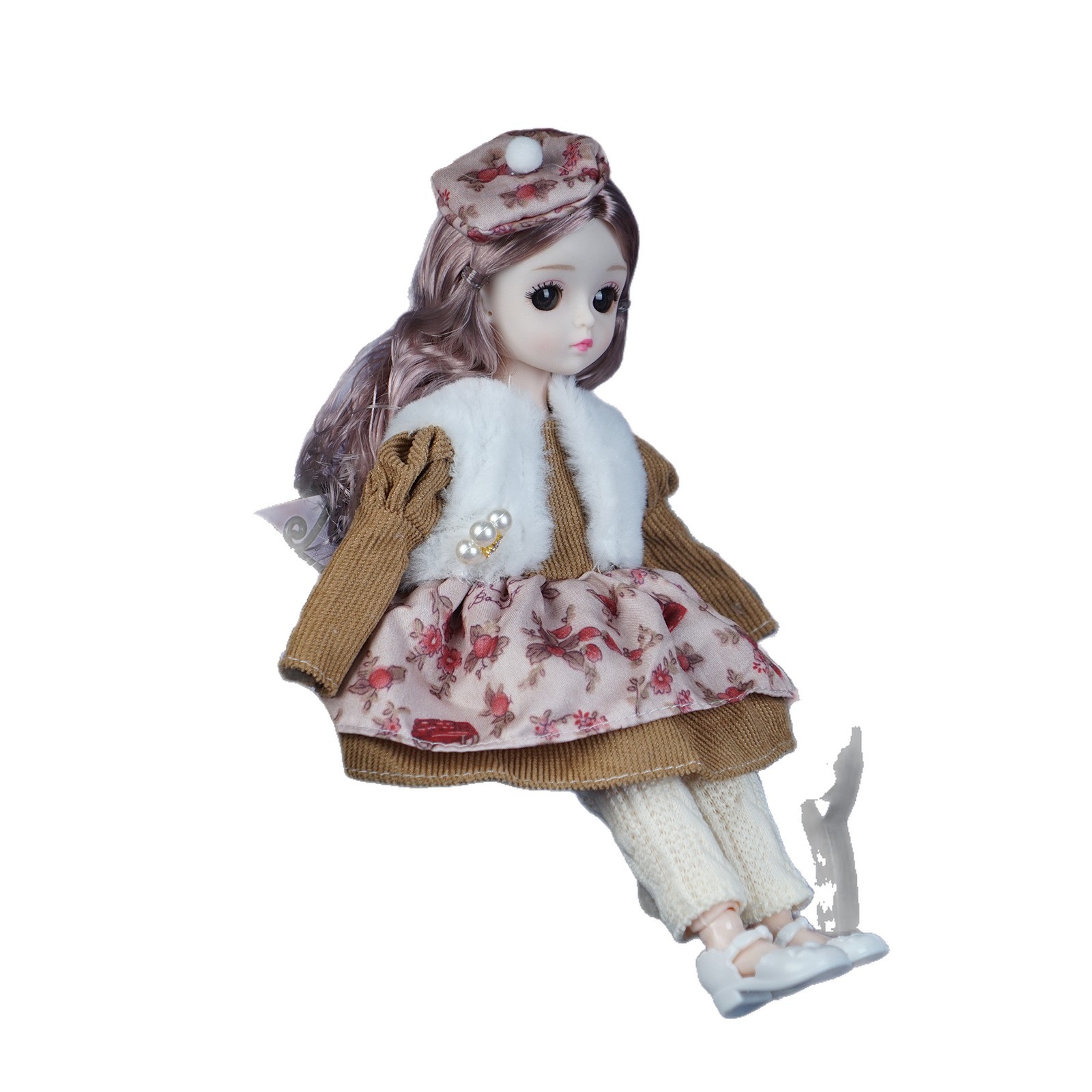 New winter dress-up music doll cute princess children Girl birthday toy fashion doll model doll