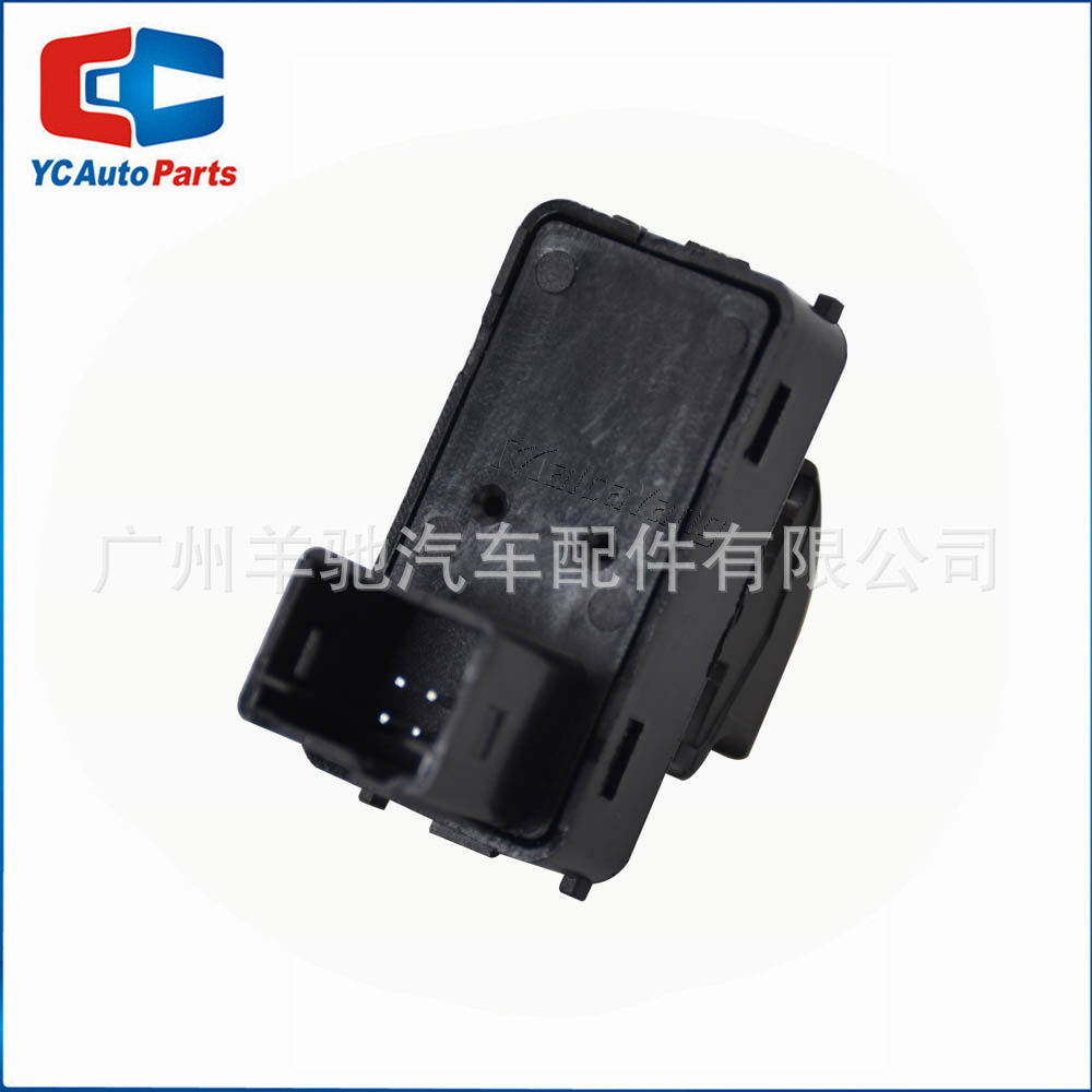 6554.QL Elevación de vidrio de ventana eléctrica interruptor único de 4 pines para Peugeot 207 WA WC Citroën C4