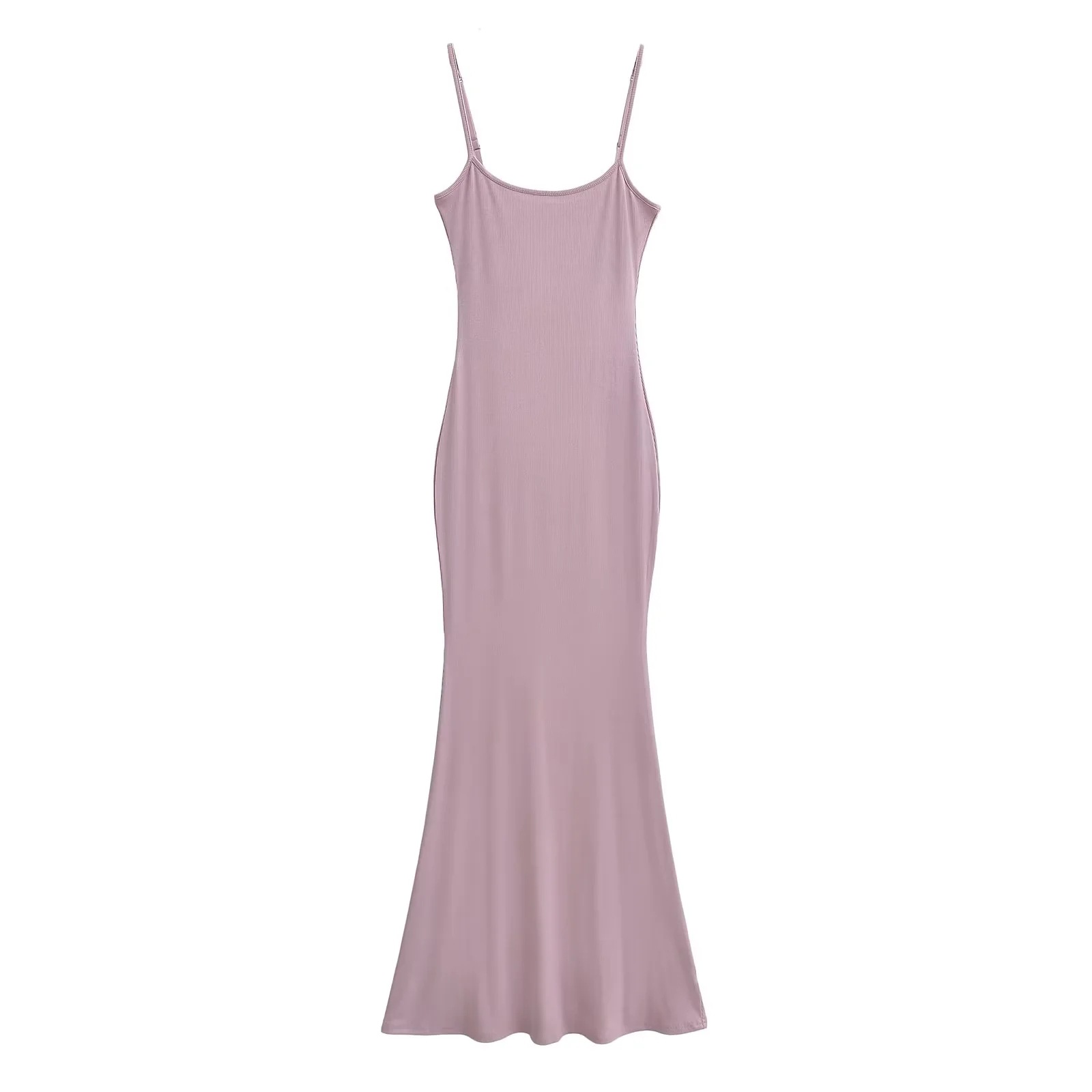 Women's Strap Dress Sexy Strap Backless Sleeveless Solid Color Maxi Long Dress Daily display picture 14