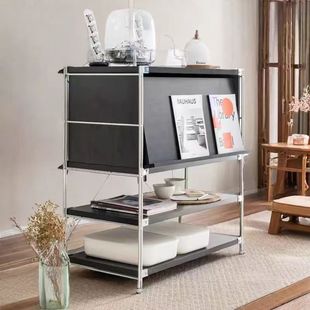 Japanese Bookcase Storage Cabinet Living Room Storage Cabinet Bauhaus Magazine Cabinet Ins Display Cabinet Display Cabinet Side Cabinet