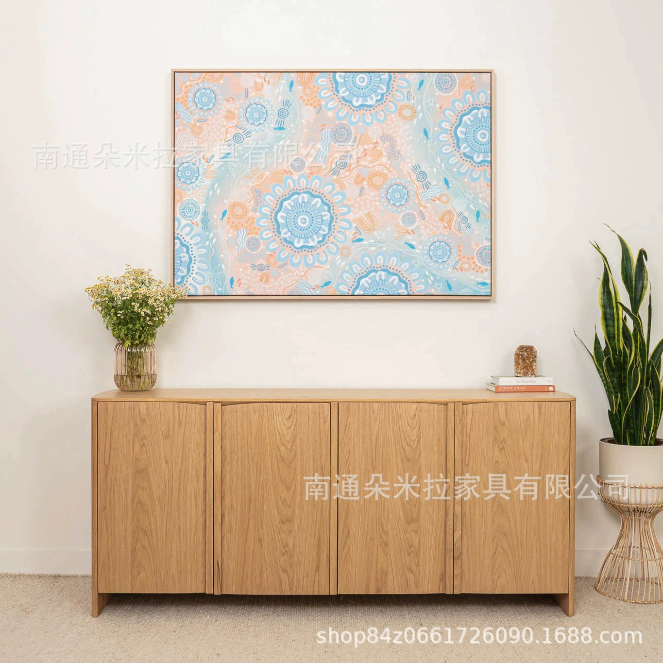 Американский шкаф для посуды из массива дерева, стильный и роскошный, простой современный шкаф для хранения в ресторане.