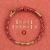 Woven bracelet handmade, birthday charm for beloved, Chinese horoscope, Birthday gift