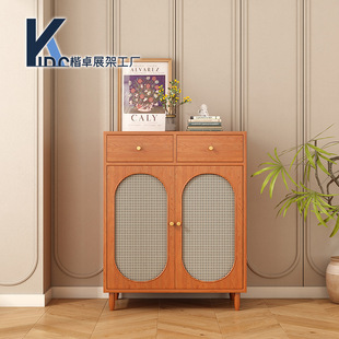 Factory direct design and production of household shoe cabinet storage cabinet small display cabinet sample storage cabinet