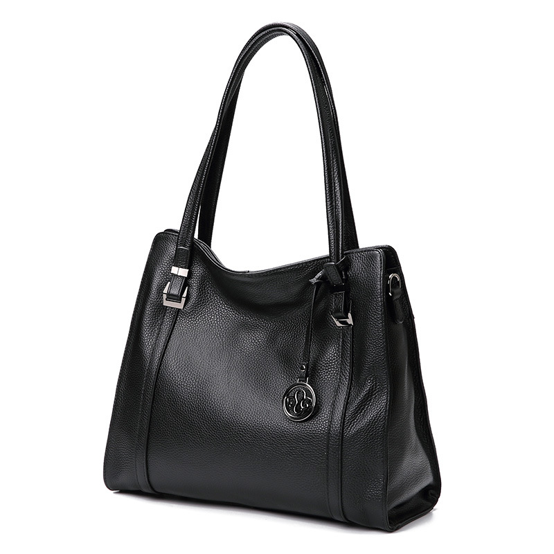 Qiandian Women's Bags 2026 New Trendy Fashion Genuine Leather Large Capacity Shoulder And Crossbody Cowhide Bag - Thumbnail 7