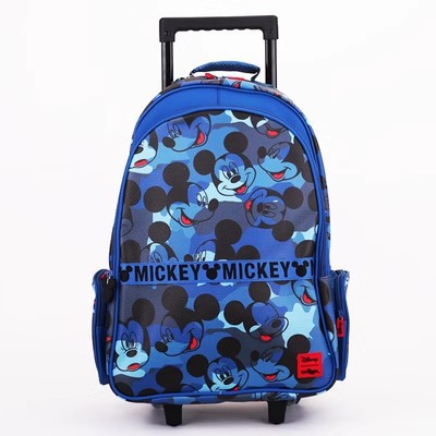 Mochila de tirón australiana de dibujos animados de gran capacidad, mochila de hombro para estudiantes de primaria y secundaria