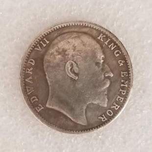 1901 Antique Handicraft Silver Dollar #7065