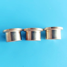 厂家供应铜基材质粉末冶金含油轴承铜衬套导套批发铁铜基含油轴承