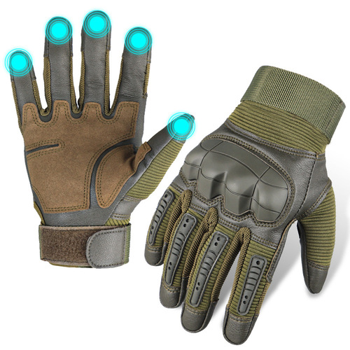 Cross-border tactical gloves full-finger sports outdoor mountaineering protection anti-slip cycling motorcycle touch screen adult adult gloves